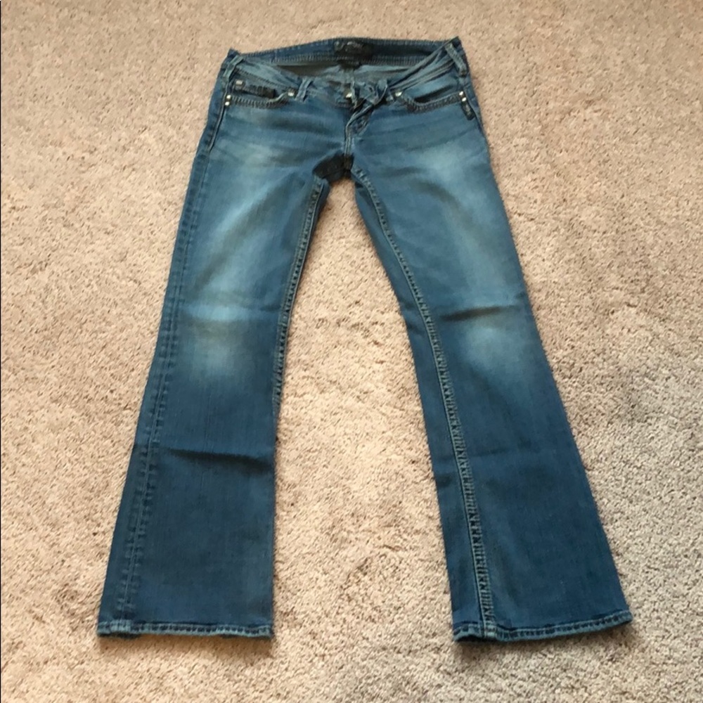 Silver Pioneer Bootcut Jeans